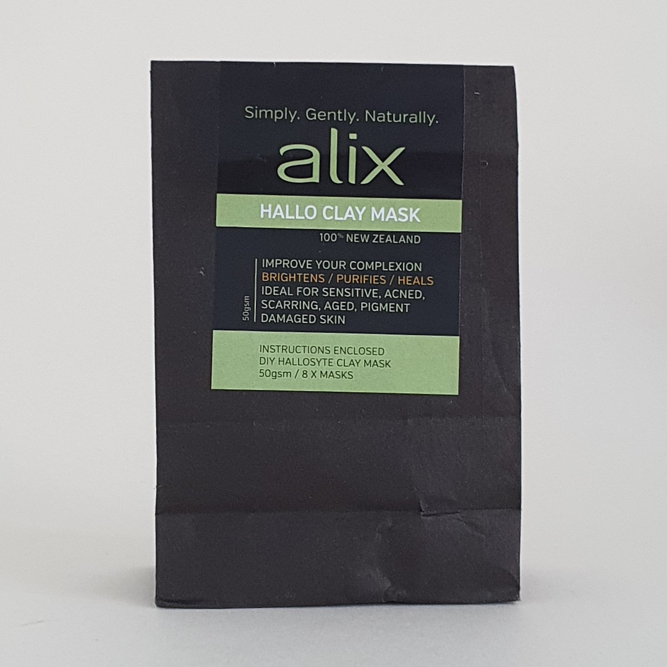Alix Skincare Hallo Clay Mask - 8 masks