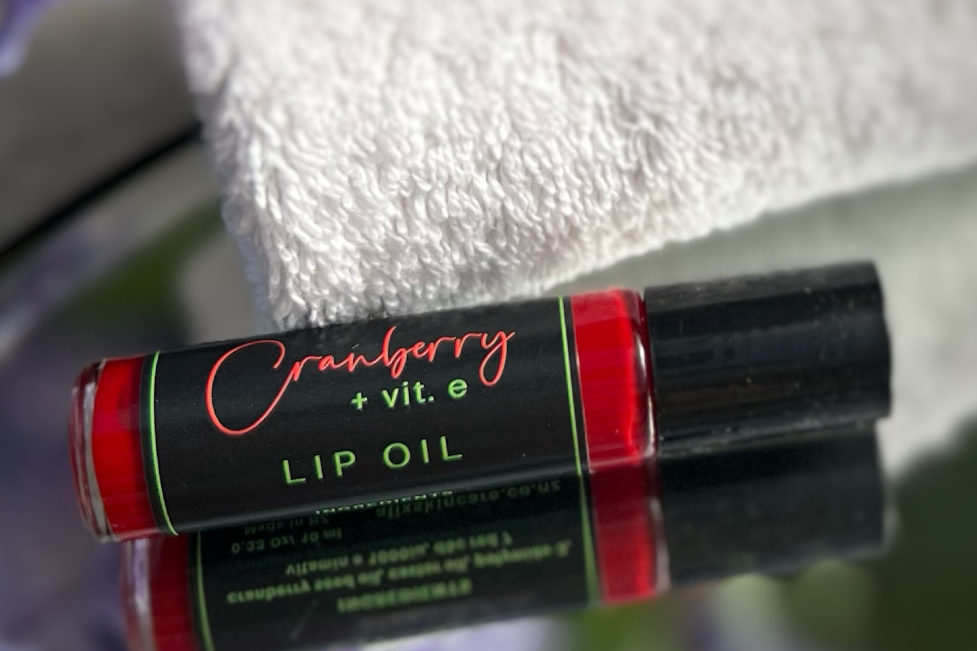 Cranberry Seed + Vitamin E Lip Oil